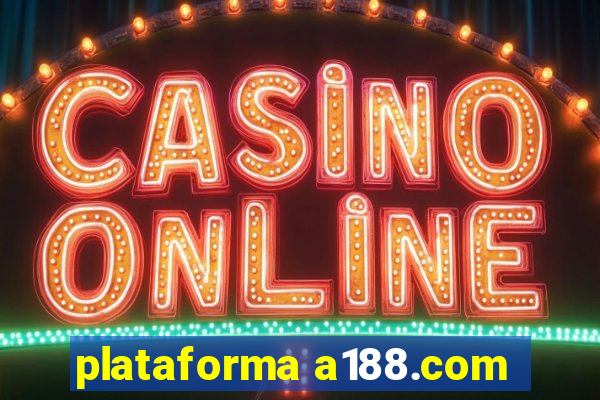 plataforma a188.com